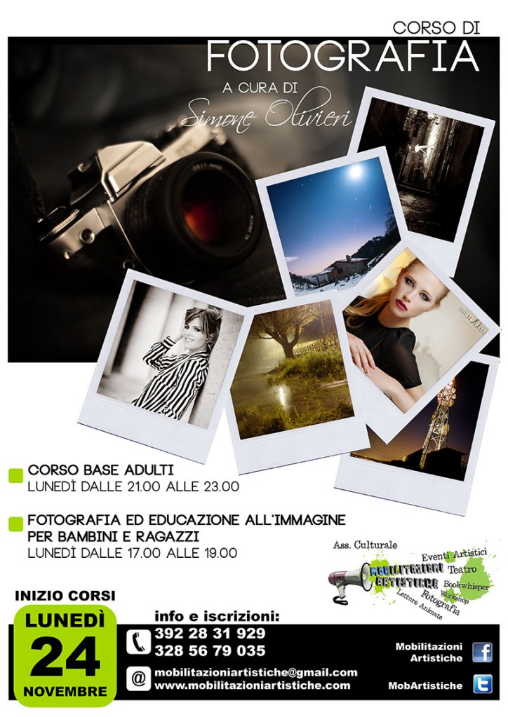 Corso base di fotografia